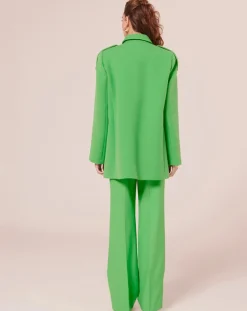 Femme Tara Jarmon Manteaux^Manteau en double coton vert