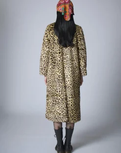 Femme Manoush Manteaux^Manteau en Fausse Fourrure léopard