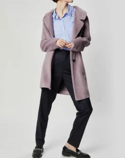 Femme Lou Andrea Manteaux^Manteau en Fausse Fourrure Eloise lilas