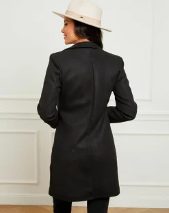 Manteau en Laine mélangée Bérénice noir-Alice & Charlotte Sale