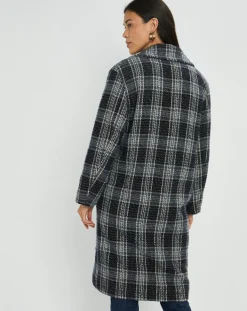 Manteau en Laine mélangée Biba nuit-Lauren Vidal New