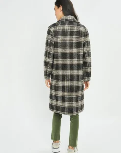 Manteau en Laine mélangée Biba noir-Lauren Vidal