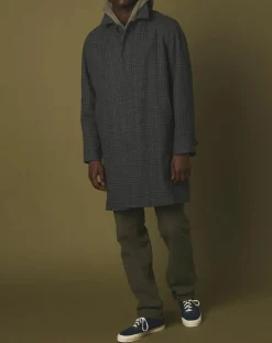 Homme Hartford Manteaux^Manteau en Laine mélangée Calvin gris/charcoal