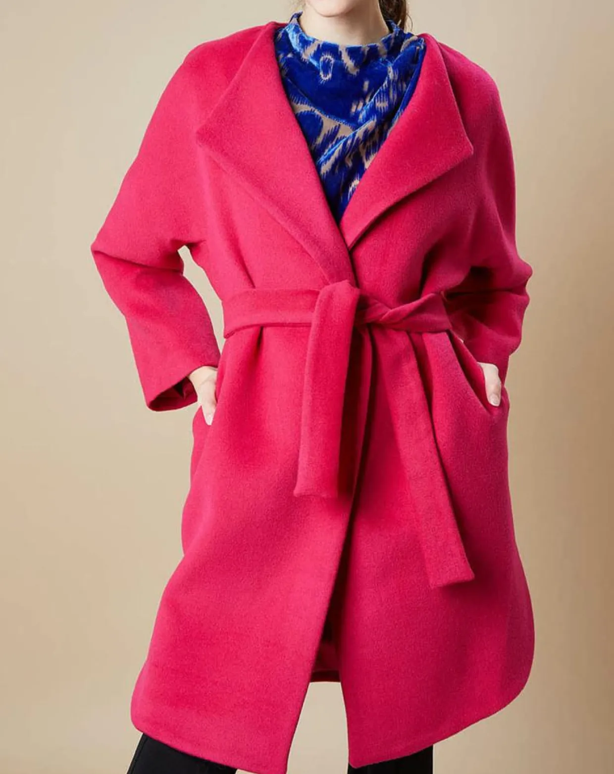 Manteau en Laine mélangée Mika rose-Belair Clearance