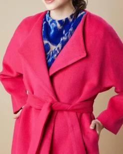 Manteau en Laine mélangée Mika rose-Belair Clearance