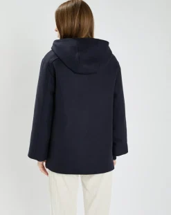 Manteau en Laine mélangée Marcela nocturne-Zapa Online