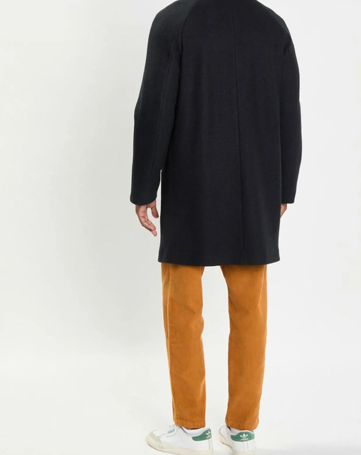 Manteau en Laine mélangée raglan noir-Marc O'Polo Outlet