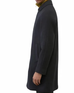 Manteau en Laine mélangée raglan noir-Marc O'Polo Outlet