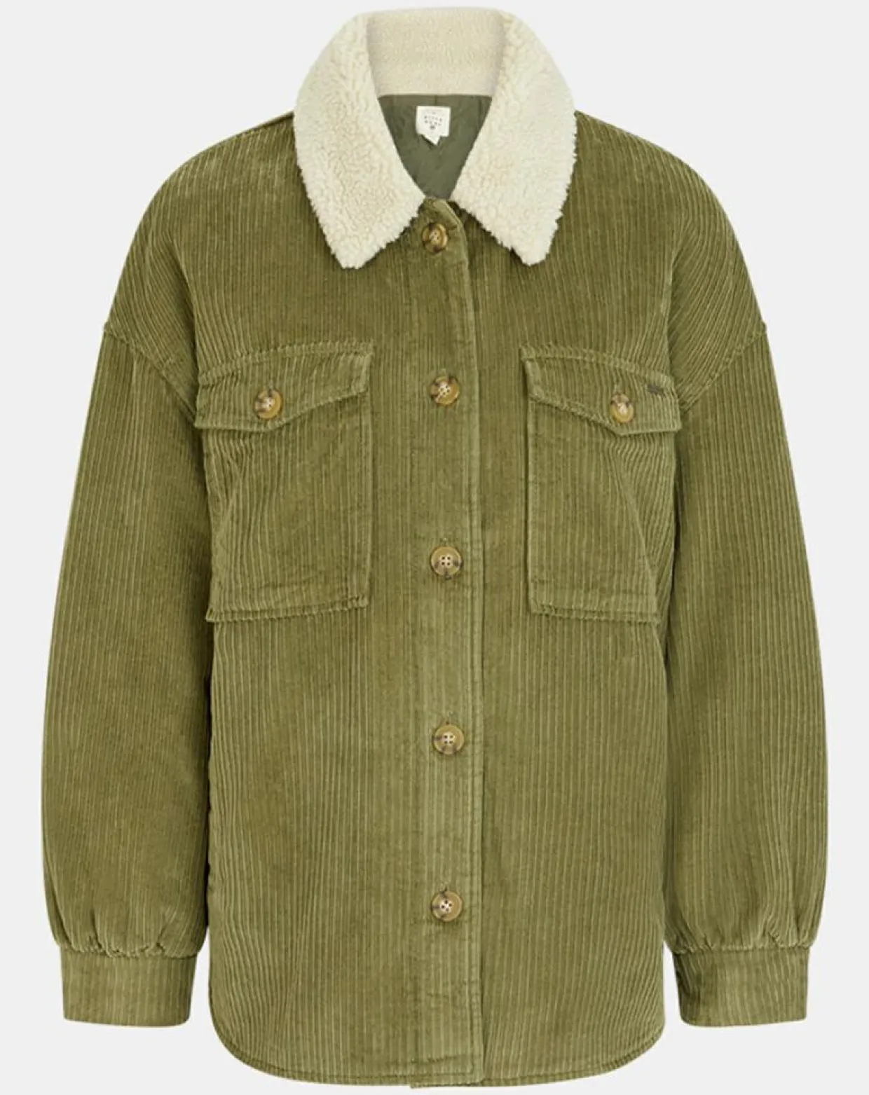 Manteau en Velours côtelé Lucky kaki-Billabong Clearance