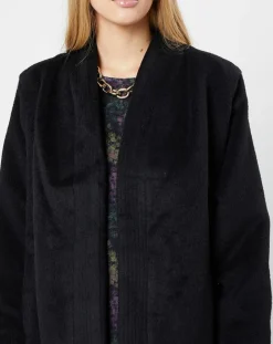 Femme Molly Bracken Manteaux^Manteau façon peignoir noir