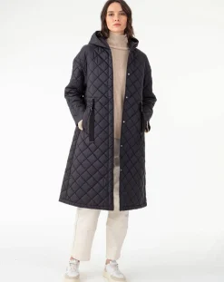 Manteau Harvey noir-Indies Best