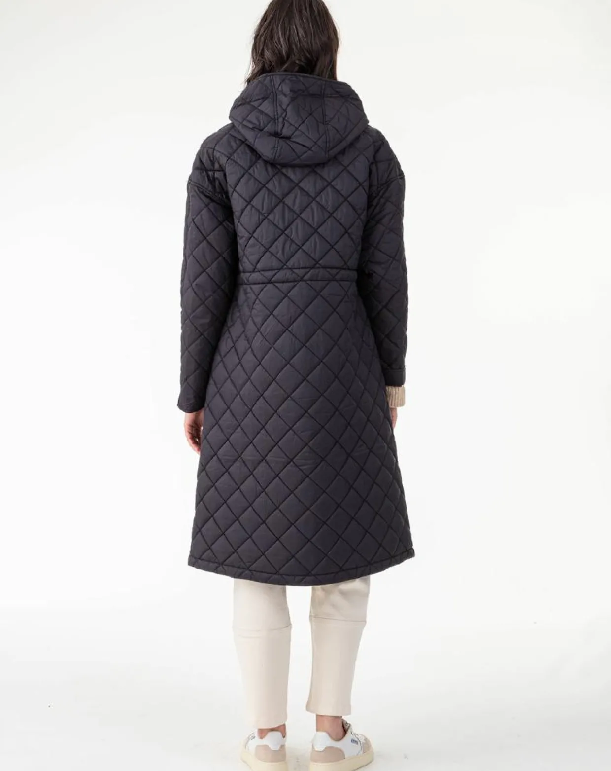 Manteau Harvey noir-Indies Best
