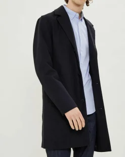 Homme Jack & Jones Manteaux^Manteau Jwhmorten bleu marine