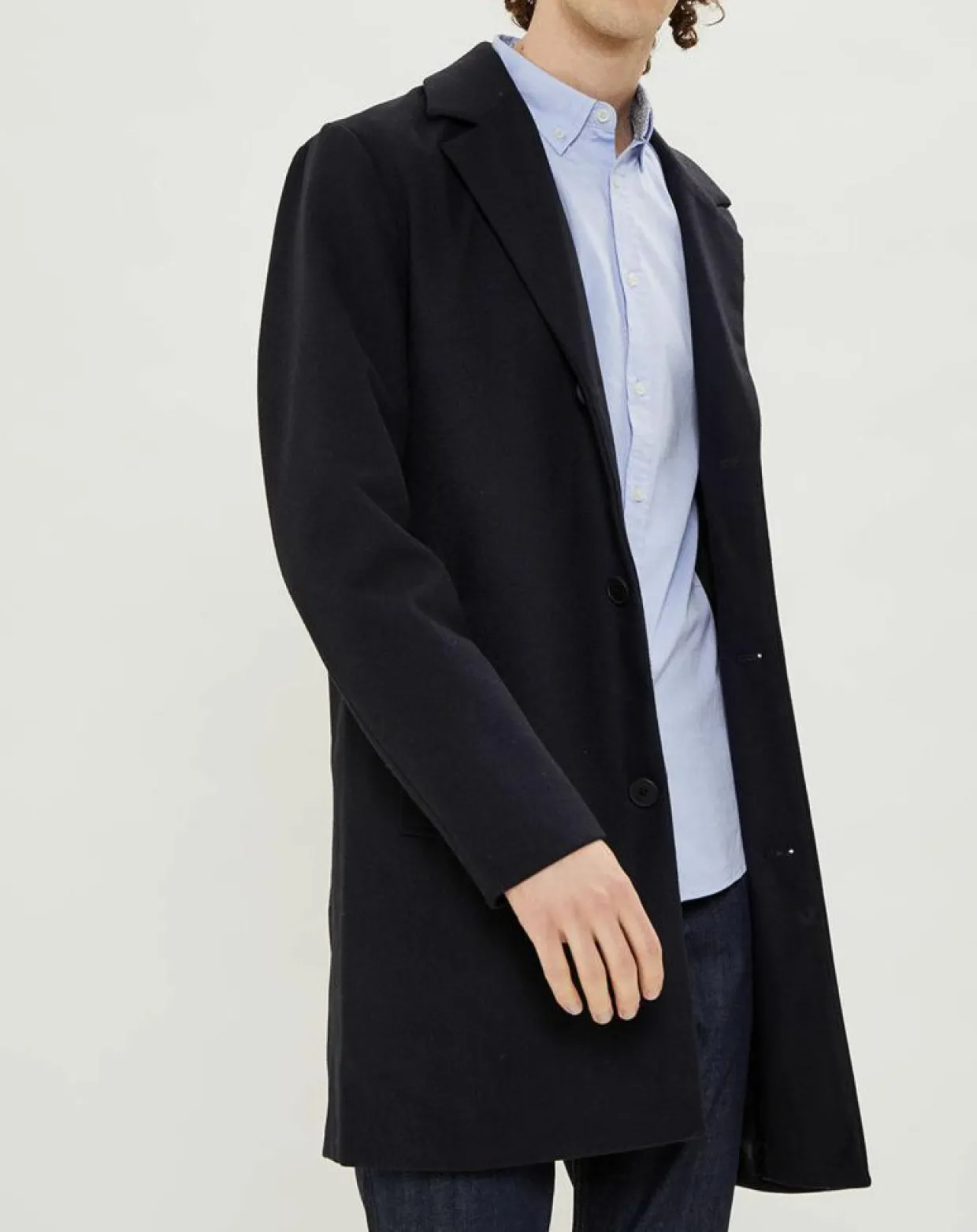 Homme Jack & Jones Manteaux^Manteau Jwhmorten bleu marine