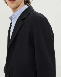 Homme Jack & Jones Manteaux^Manteau Jwhmorten bleu marine