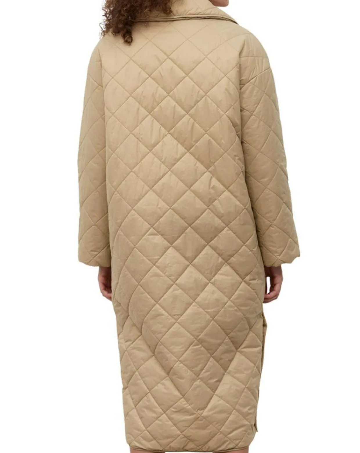Manteau long matelassé Oversize beige-Marc O'Polo Sale