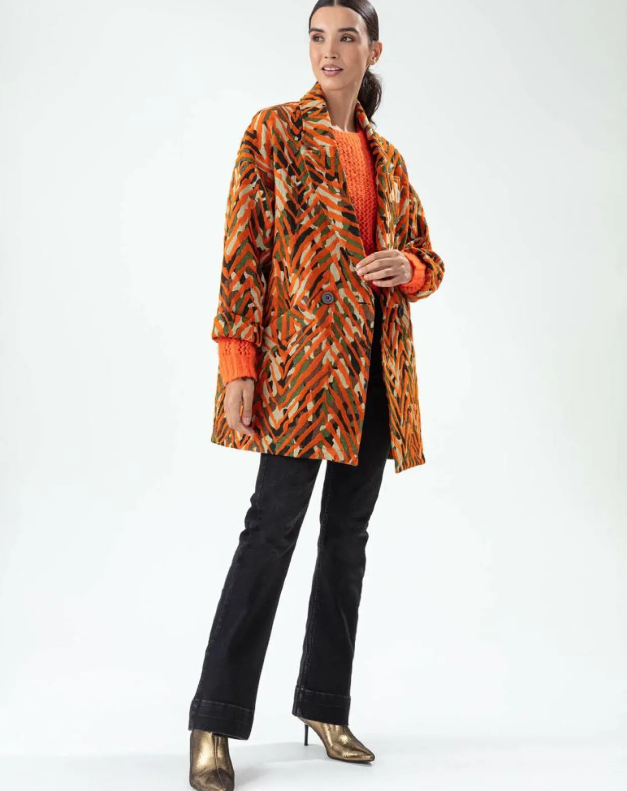 Manteau Muse camouflage-Bleu Blanc Rouge