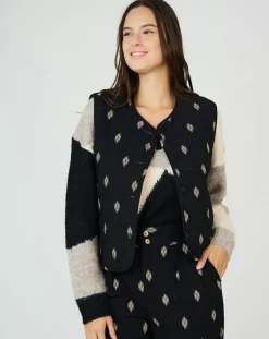 Manteau Nina noir-See u Soon Discount