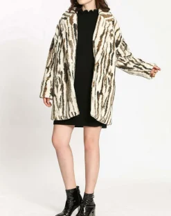 Manteau Nora blanc/khaki-See u Soon New