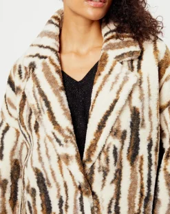 Manteau Nora blanc/khaki-See u Soon New