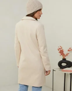 Femme L'Armoire de Suzette Manteaux^Manteau rose ecru