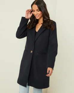 Manteau rose marine-L'Armoire de Suzette New