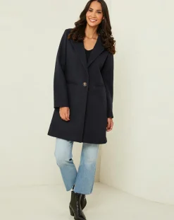 Manteau rose marine-L'Armoire de Suzette New