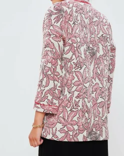 Manteau Rubis hawai rouge-La Petite Francaise Sale
