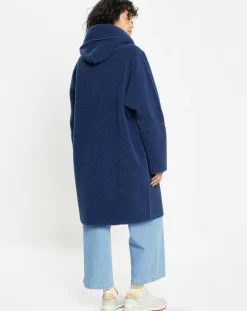 Femme Lou Andrea Manteaux^Manteau réversible en Fausse Fourrure 319 Mont indigo
