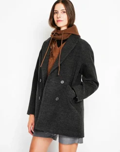 Manteau Sandra loup-Assuili Outlet