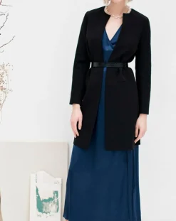 Femme Caroll Manteaux^Manteau Scotty B noir