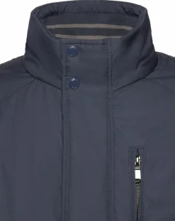 Homme Geox Manteaux^Manteau technique Vincit bleu marine