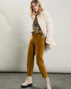 Femme Hartford Manteaux^Manteau Vani fausse fourrure beige
