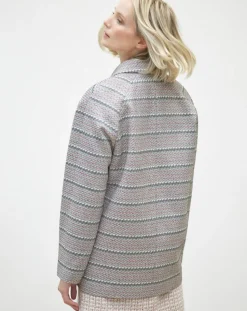 Femme Caroll Manteaux^Manteau Ville Louison bleu marine