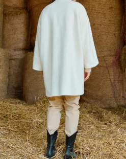 Femme Lauren Vidal Vestes, Blousons^Manteau Zana crème