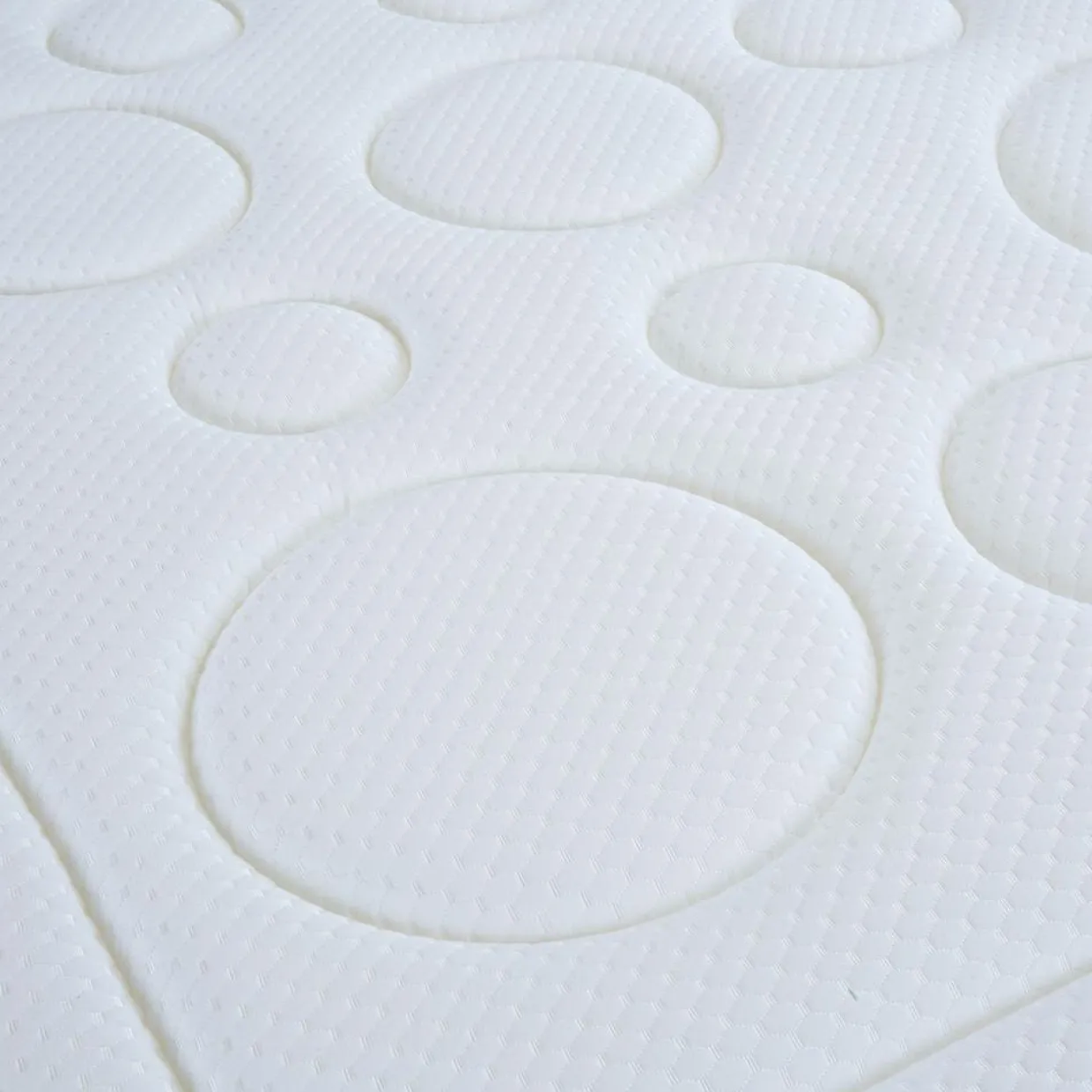 Matelas Tivoli Mémoire de forme et Mousse Supersoft blanc - 90x190 cm-Bellecour