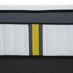 Matelas Tivoli Mémoire de forme et Mousse Supersoft blanc - 90x190 cm-Bellecour