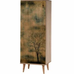 Meuble à chaussure Filinta sonomo - 50x128x38 cm-Wooden Art