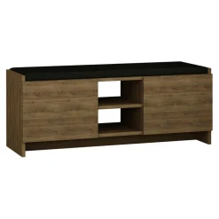 Meuble à chaussures zulla naturel - 37x110x43 cm-Wooden Art Discount