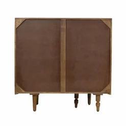 Bois & Chiffons Meubles De Rangement^Mini bar 2 portes Manguier Ramon Naturel - 100x45x100 cm