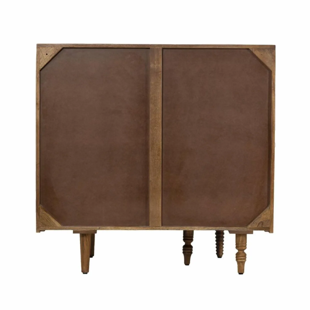Bois & Chiffons Meubles De Rangement^Mini bar 2 portes Manguier Ramon Naturel - 100x45x100 cm