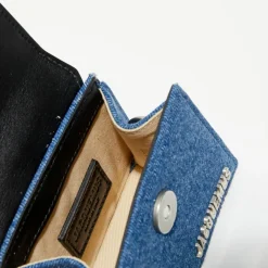 Mini sac à main en Jean Le Chiquito bleu - 12x6 cm-Jacquemus Sale