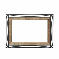 Miroir design Manguier Pondicherry Noir - 104x3x74 cm-Bois & Chiffons Sale