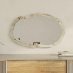 Homitis Miroirs^Miroir Lossa ephèse/marbre - 52x86x2.2 cm