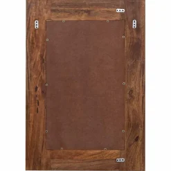 Bois & Chiffons Miroirs^Miroir peau de vache bois sculpté manguier terranova marron - 100x4x70 cm