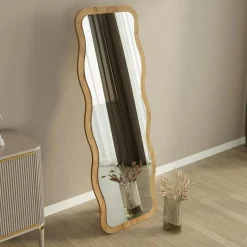 Homitis Miroirs^Miroir sur pieds Aror naturel - 50x160x2.2 cm