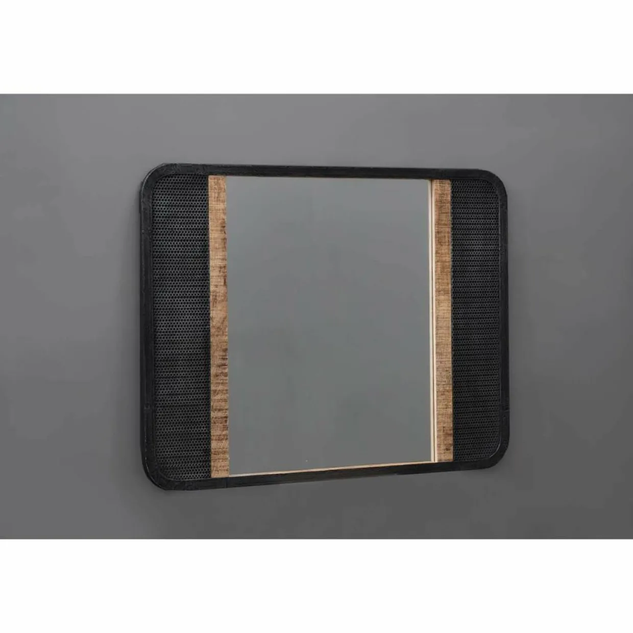 Bois & Chiffons Miroirs^Miroir tendance Manguier Farm II Naturel - 110x3x85 cm
