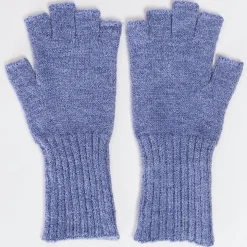 Femme Assuili Gants, Moufles^Mitaines Lola bleu jeans