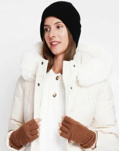 Femme Assuili Gants, Moufles^Mitaines Lola marron