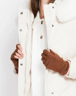 Femme Assuili Gants, Moufles^Mitaines Lola marron